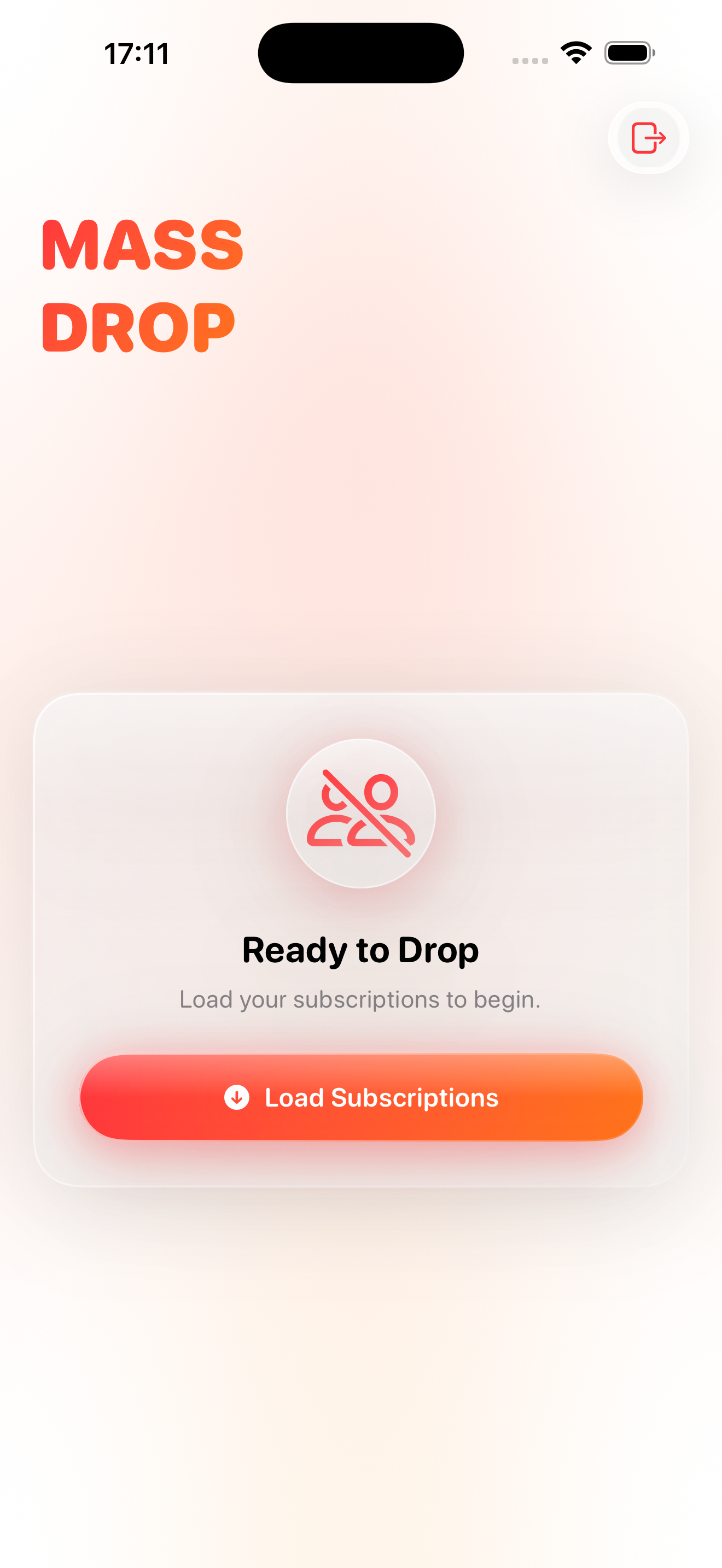 Loading subscriptions