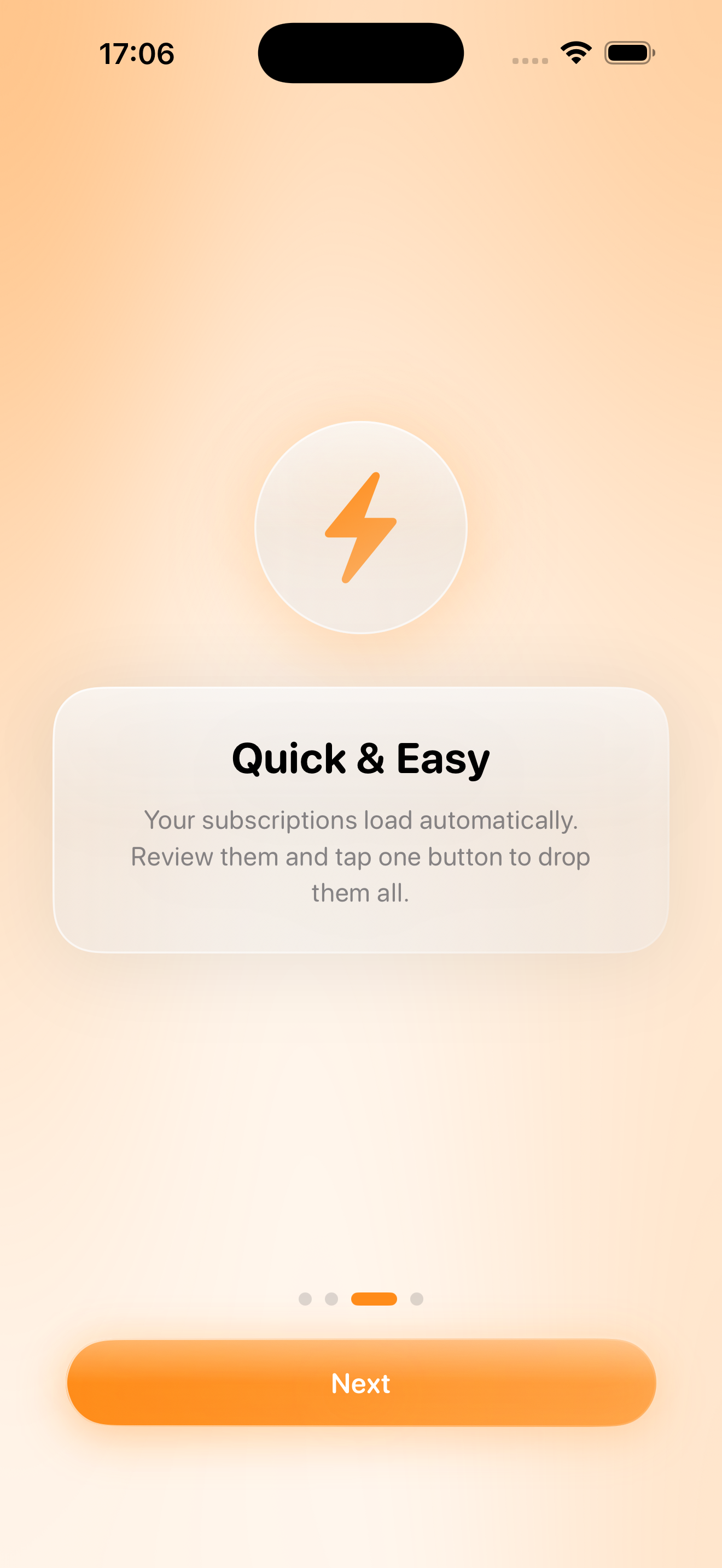 Quick select
